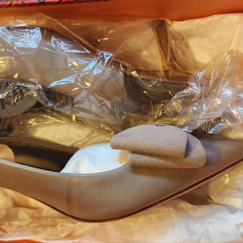 Tory Burch kitten sling back with bow